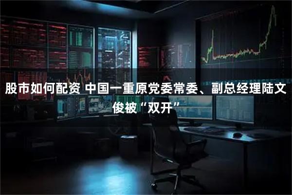 股市如何配资 中国一重原党委常委、副总经理陆文俊被“双开”